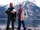 Bart and Les at Jenny Lake