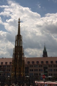 Beautiful Fountain and main square