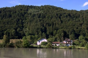 Heading down the Danube