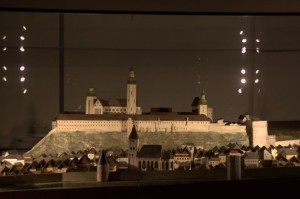 Melk Abbey model