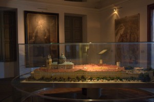 Melk Abbey model