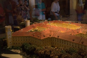 Melk Abbey model