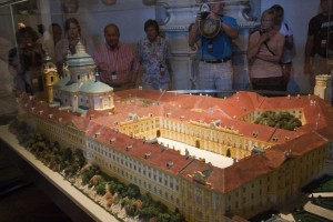 Melk Abbey model