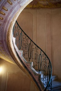 Central stairway