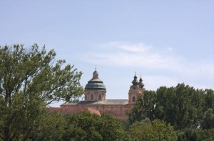 Heading down the Danube