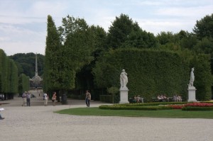 Schonbrunn Palace garden