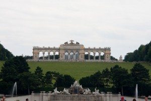 Schonbrunn Palace garden