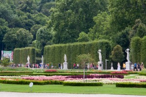 Schonbrunn Palace garden