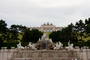 Schonbrunn Palace garden