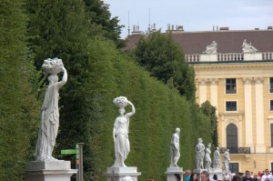 Schonbrunn Palace garden