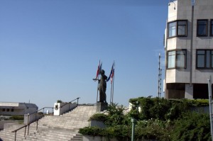 Statue in front of Parliament