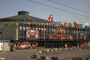 Circus entrance