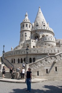 Marion at Fisherman's Bastion