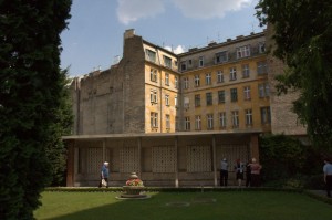 By the Dohany Street Synagogue