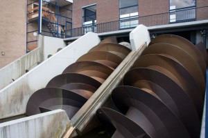 Pumping station (archimedes screws)