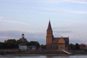 Church at sunset