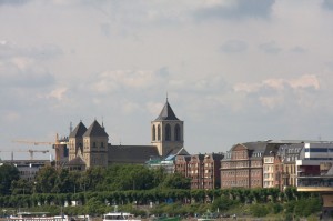 Coming into Cologne