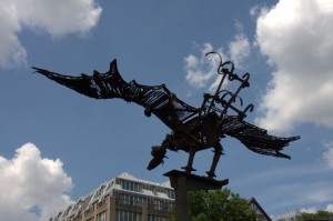 Dragon sculpture