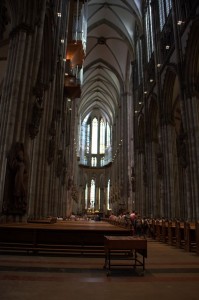 Cologne cathedral interior