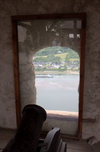 View from the cannon window