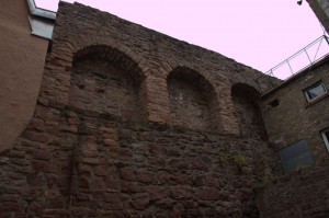 Part of the old city wall