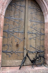 City Hall door