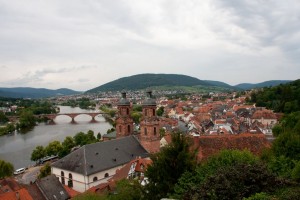 The view from the castle on the hill