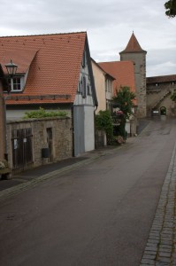 On the road to Rothenburg