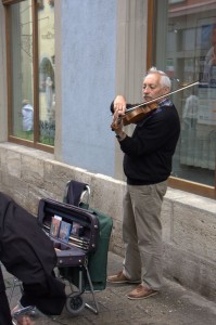 Street violinist