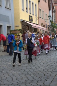 Kid marchers