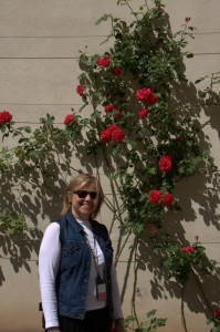 Marion at the cathedral