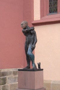 Weird statue