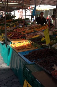 The farmer's market