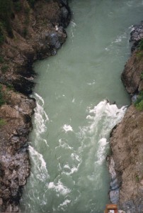 Glacier runoff