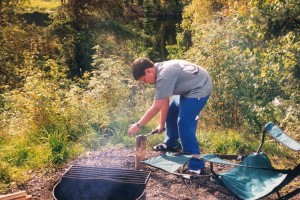 Making kindling