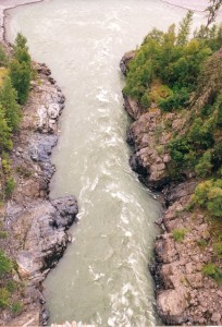 View from the bridge