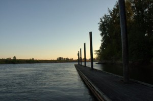 Dock where we camped the first night