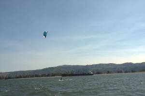 Kite boarder