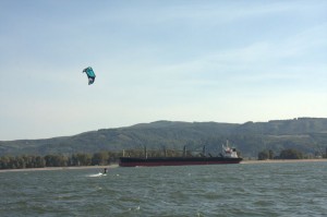 Kite boarder