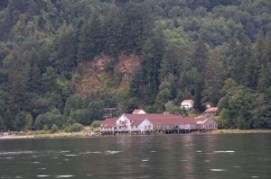 River buildings