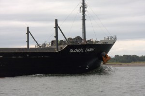 The Global Dawn (front view)