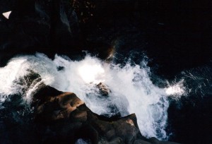 Waterfall from above