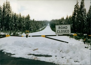 The road to Crater Lake (not!)