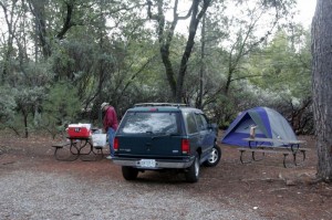 Lakeside campground