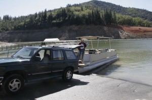 Loading the boat