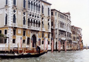 Gondola on the Grand Canal