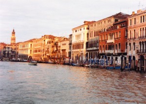 Grand Canal at sunset