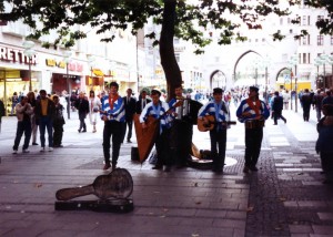 Munich street musicians