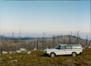 Volvo goes hiking (closer)