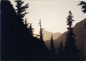 Northern Cascades sunset